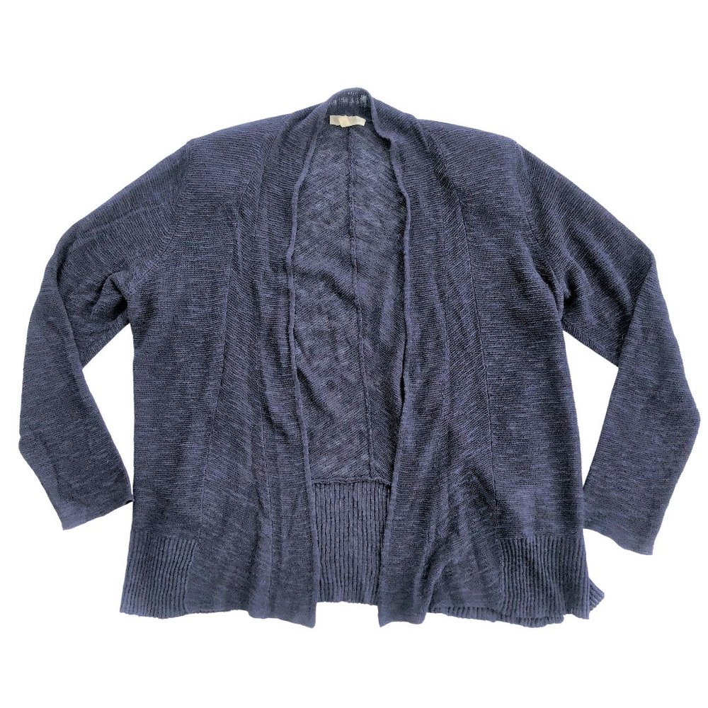 Eileen Fisher Linen Blend sheer Lightweight Cardigan